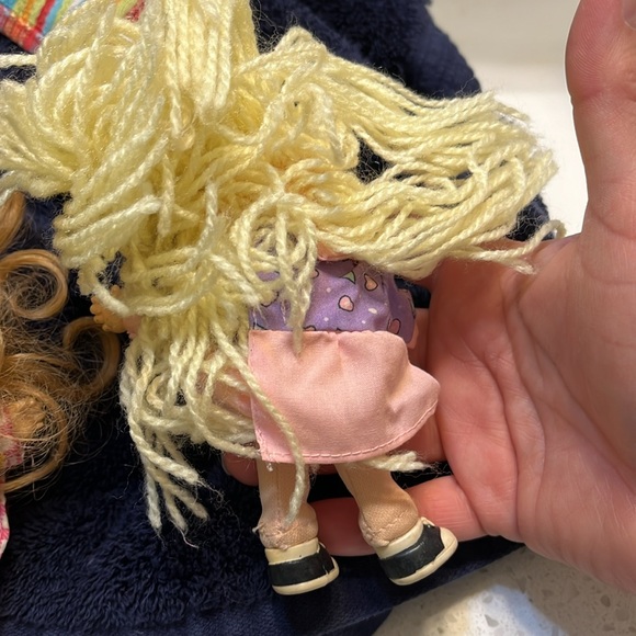 Vintage Mattel Cabbage Patch Kids 5” Plush Mini Dolls - Picture 6 of 11